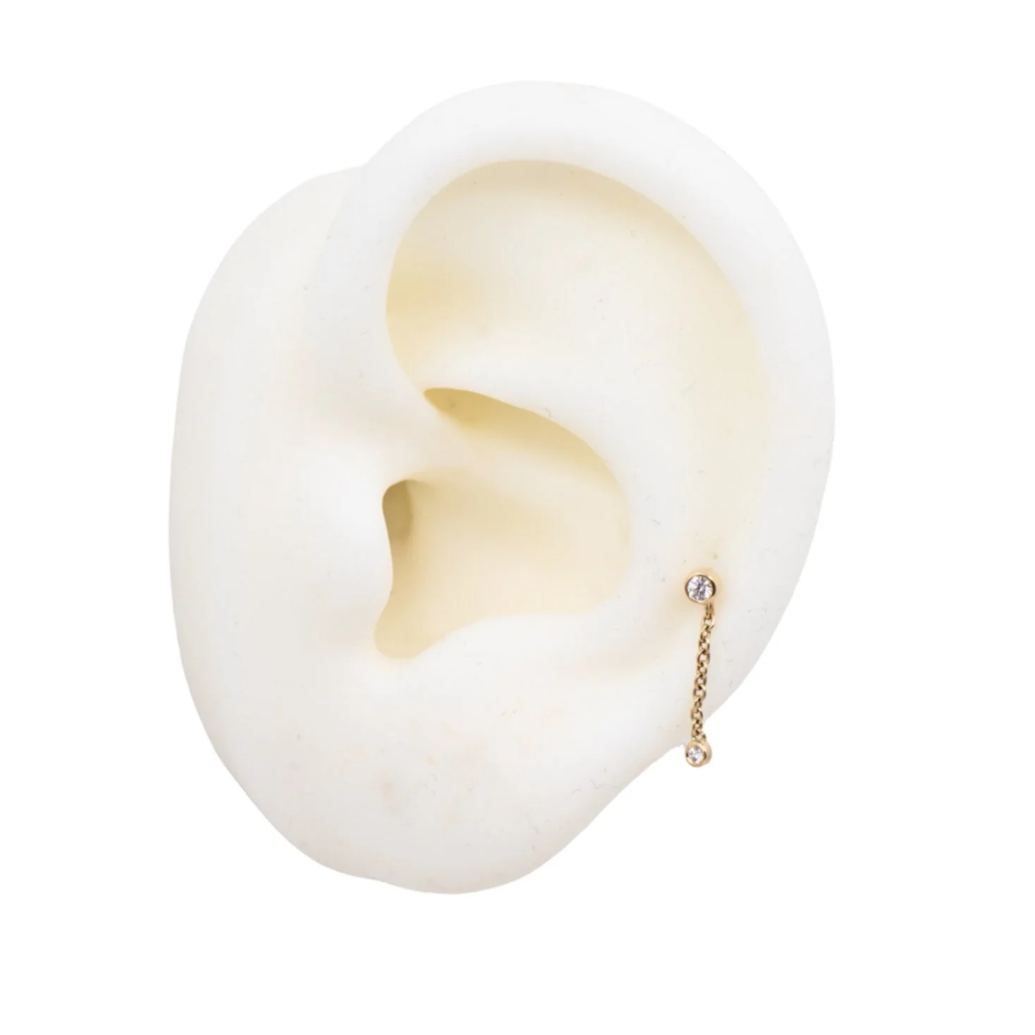 Round Swarovski Crystal Dangle Earring - Image 7