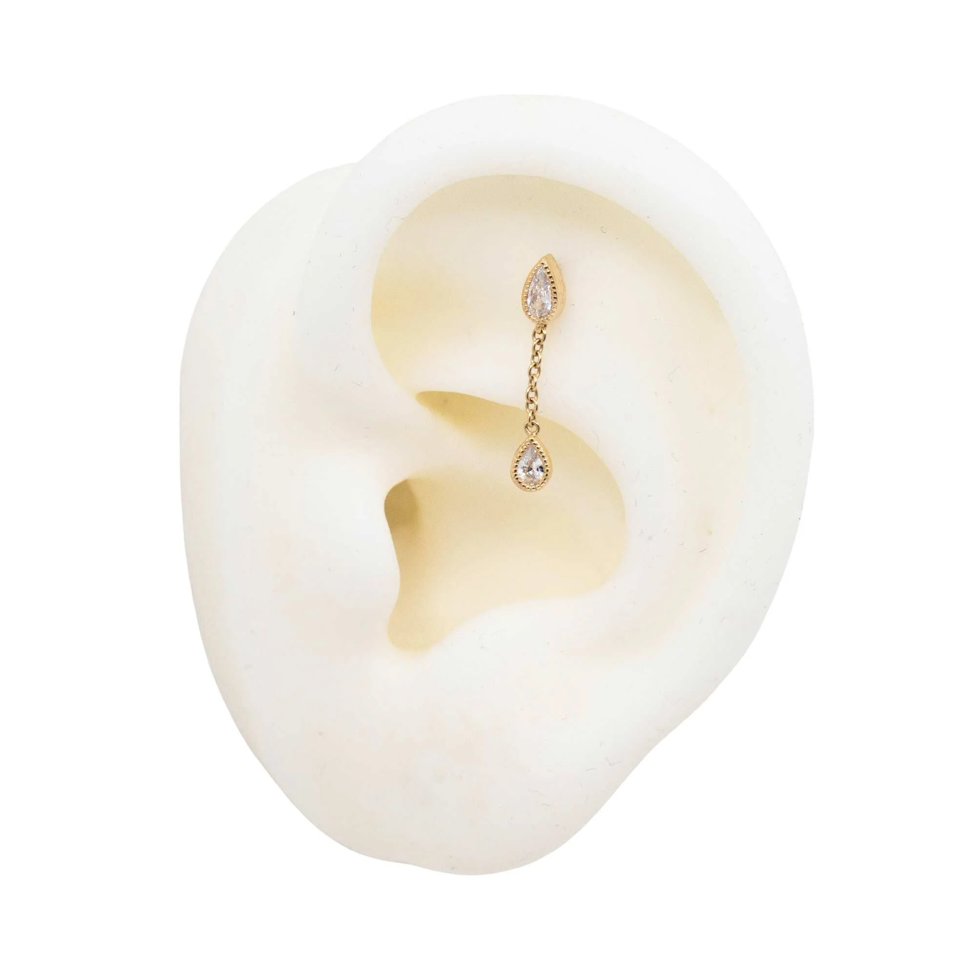 Teardrop Swarovski Crystal Dangle Earring - Image 9