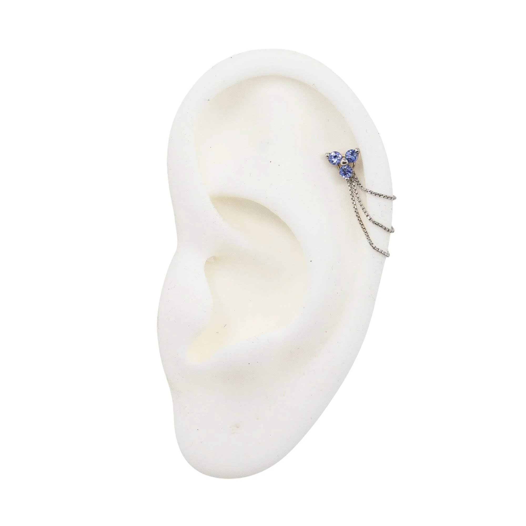 Long Triple Box Chain Connector - Image 6