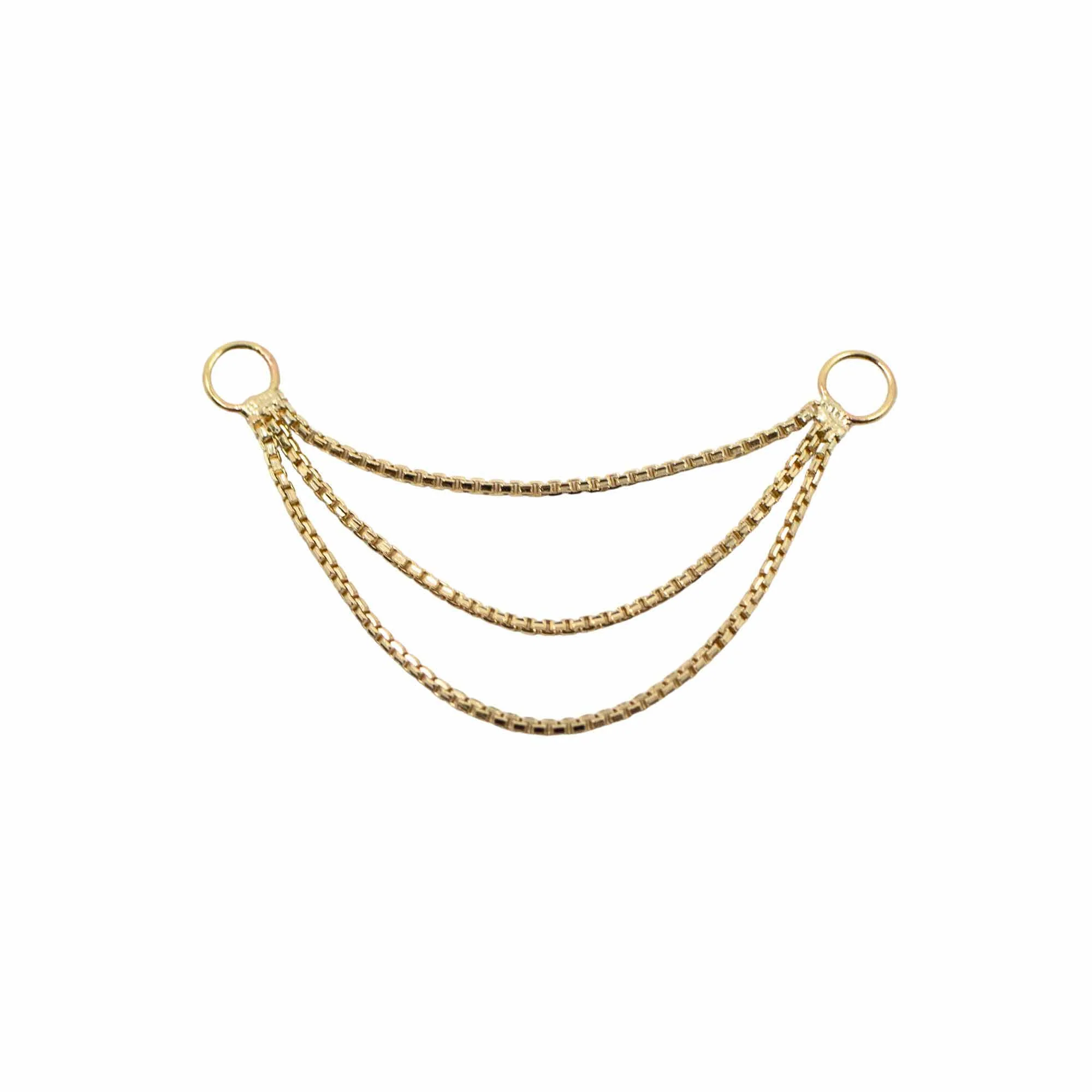 Long Triple Box Chain Connector - Image 8