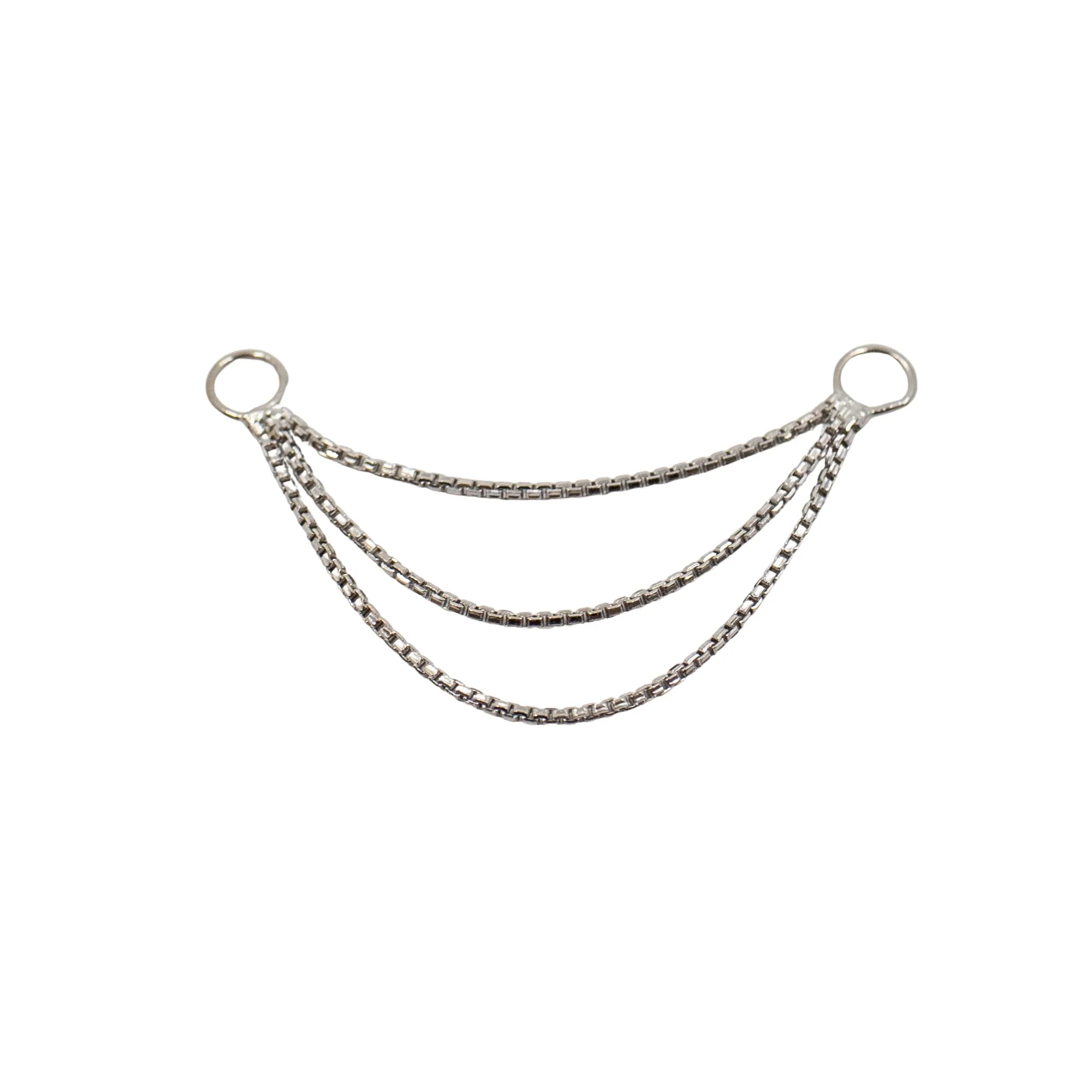Long Triple Box Chain Connector - Image 9
