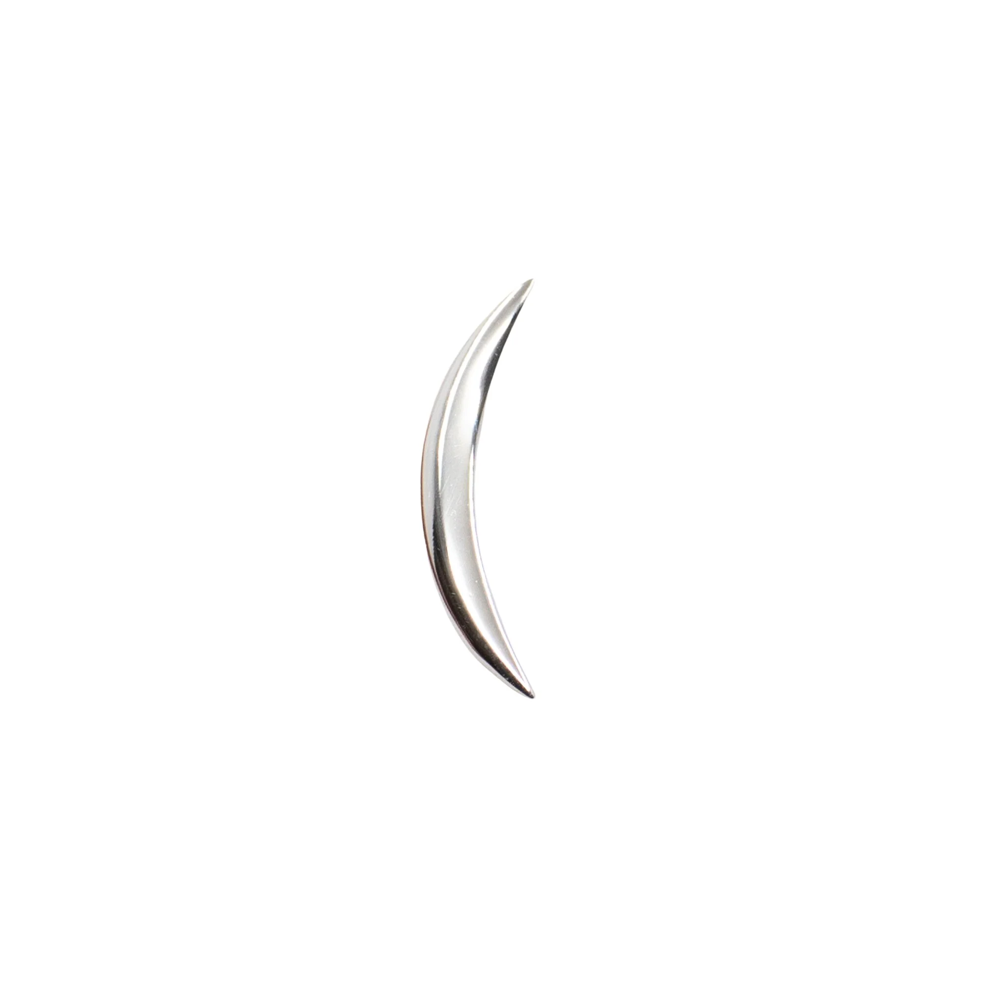 High Polish Curved Earring - Image 6