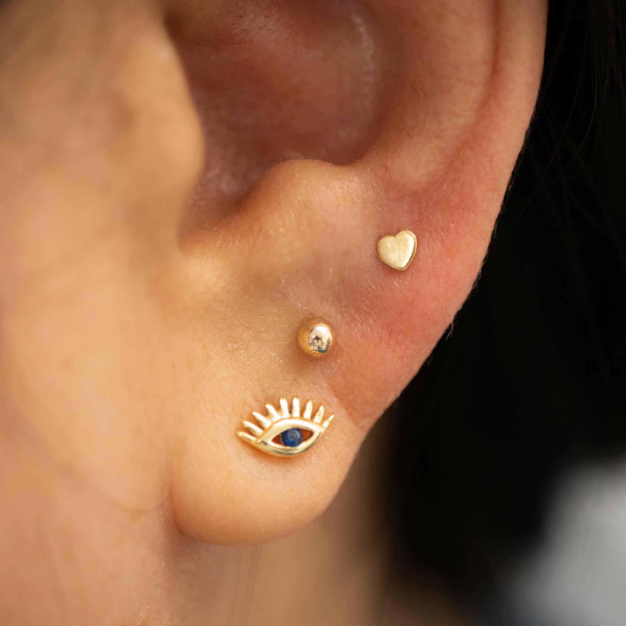 Tiny Heart Earring - Image 3