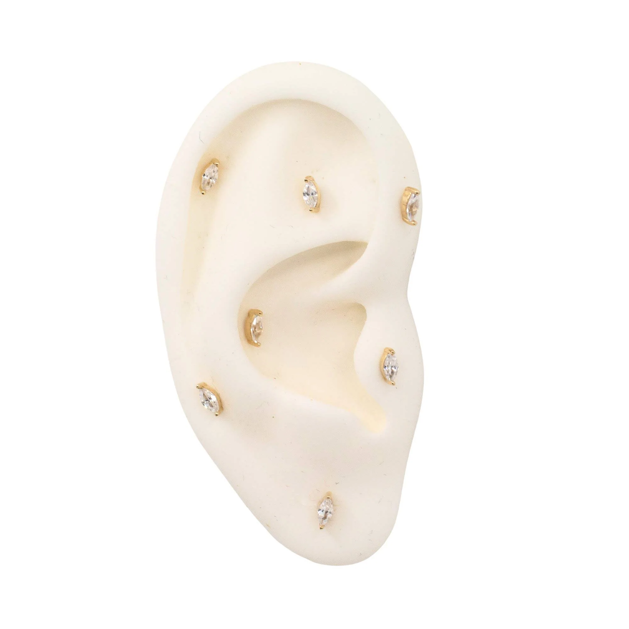 Marquise Crystal Earring - Image 6