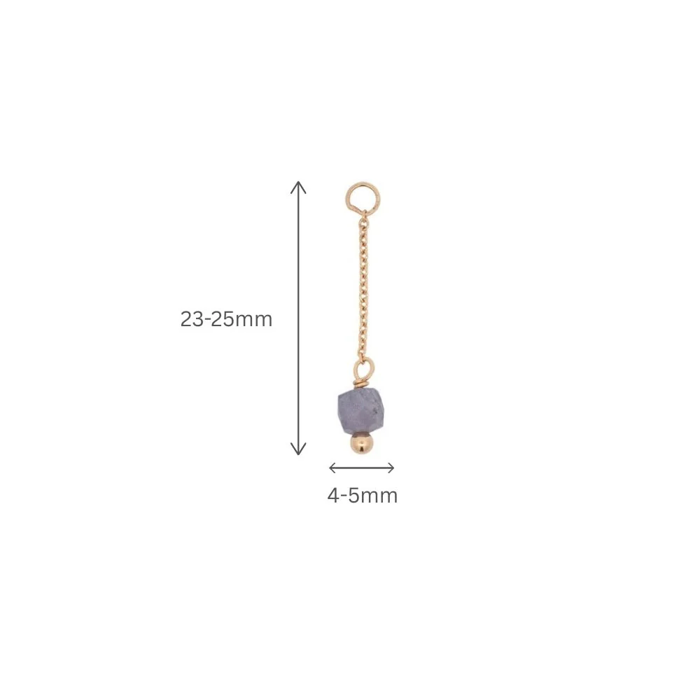 Gemstone Drop Charm - Image 3