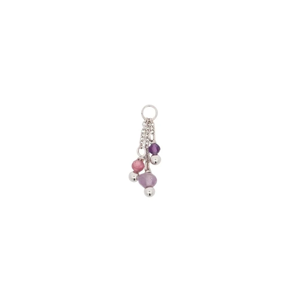 Triple Gemstone Dangle Charm - Image 7