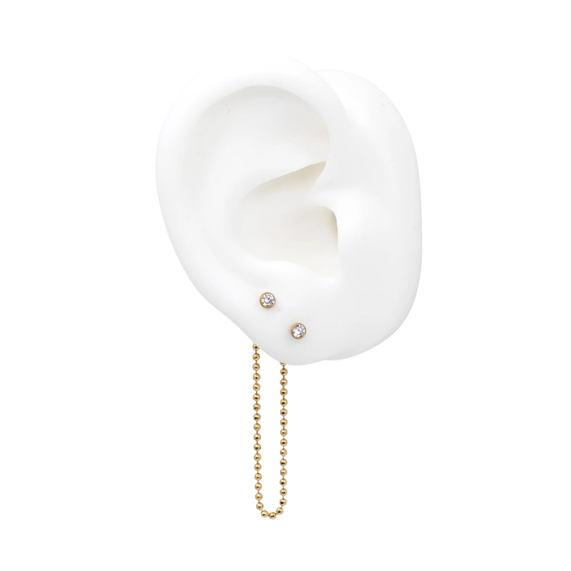 Gold Ball Chain Connector - Image 10