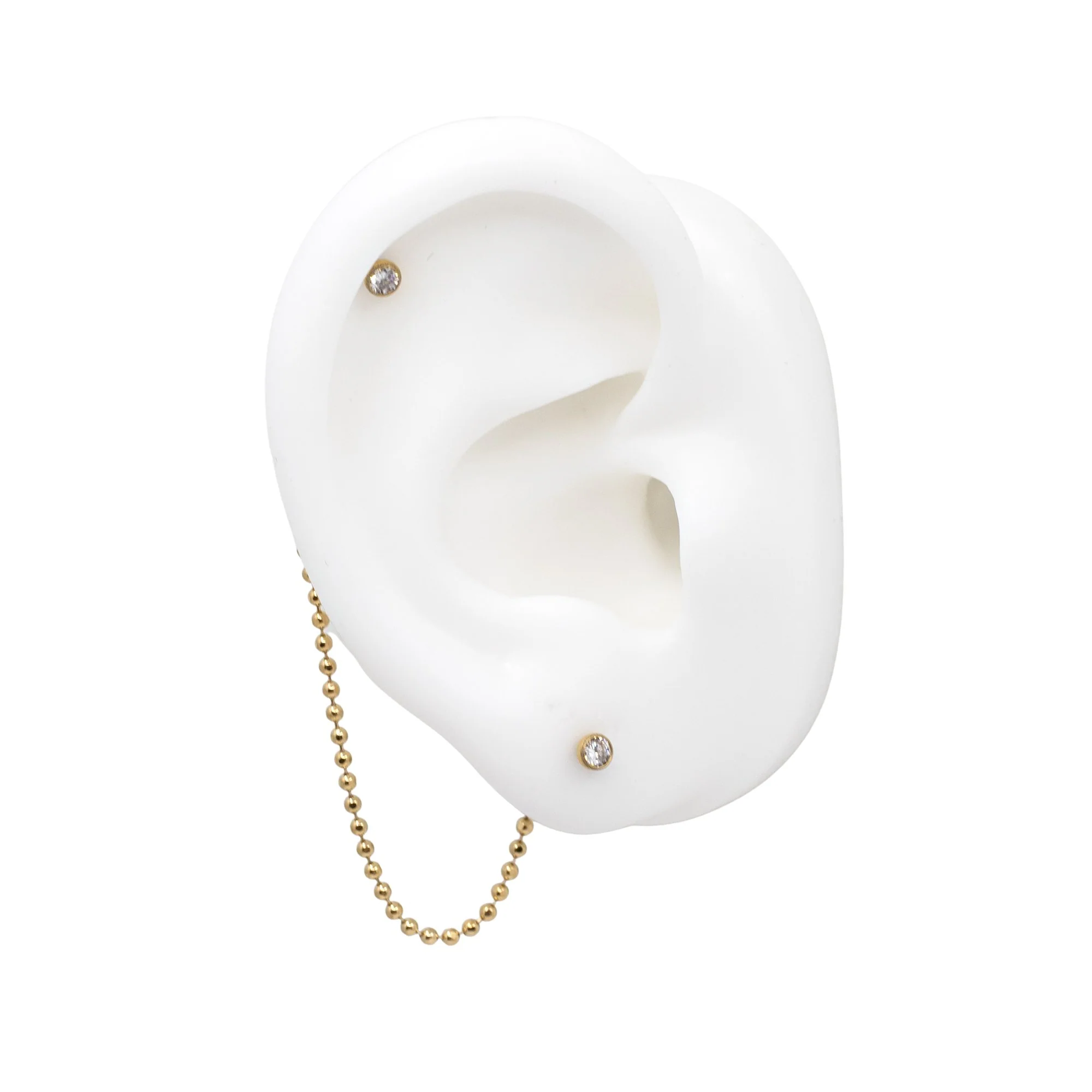 Gold Ball Chain Connector - Image 8