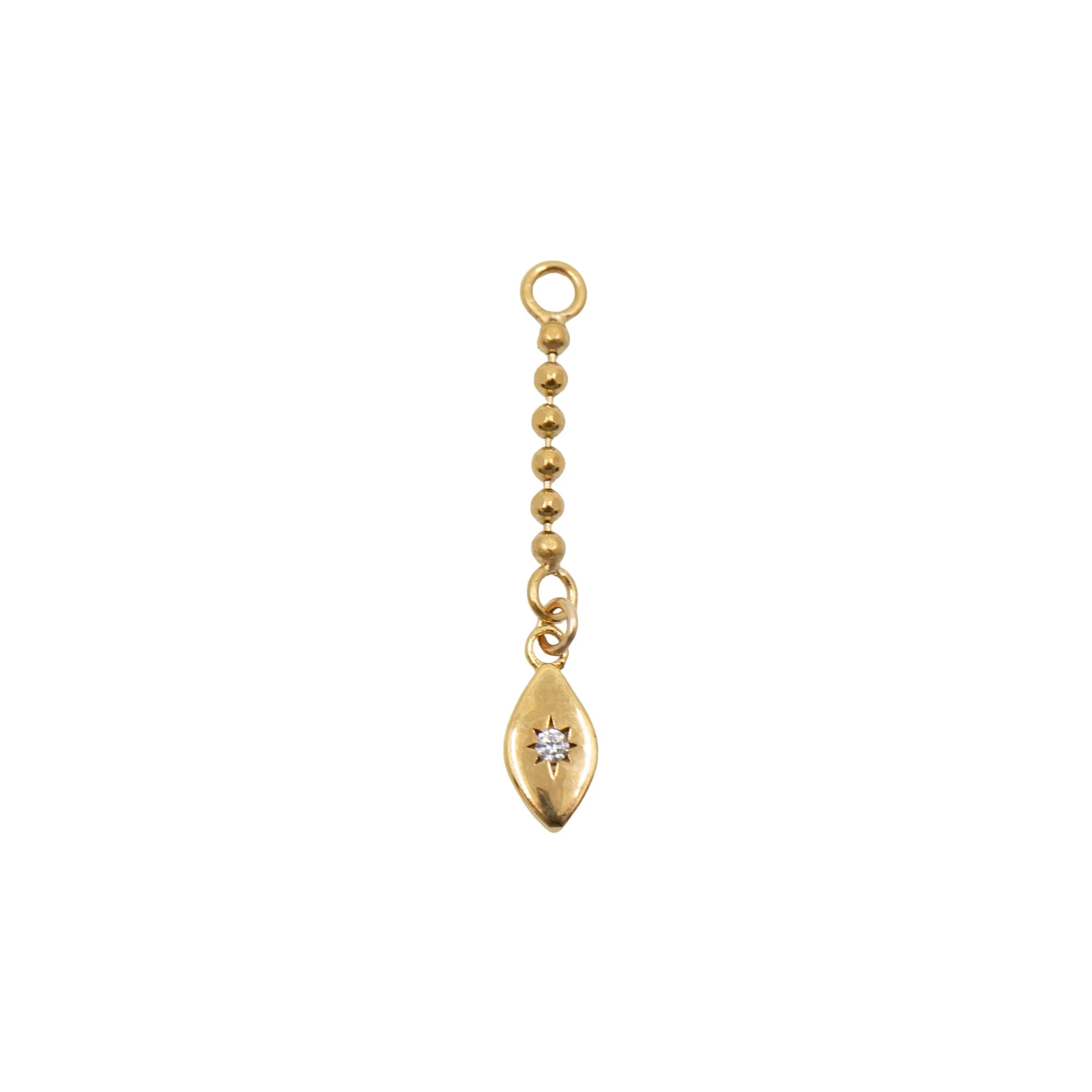 Gold Charmed Ball Chain Charm - Image 3