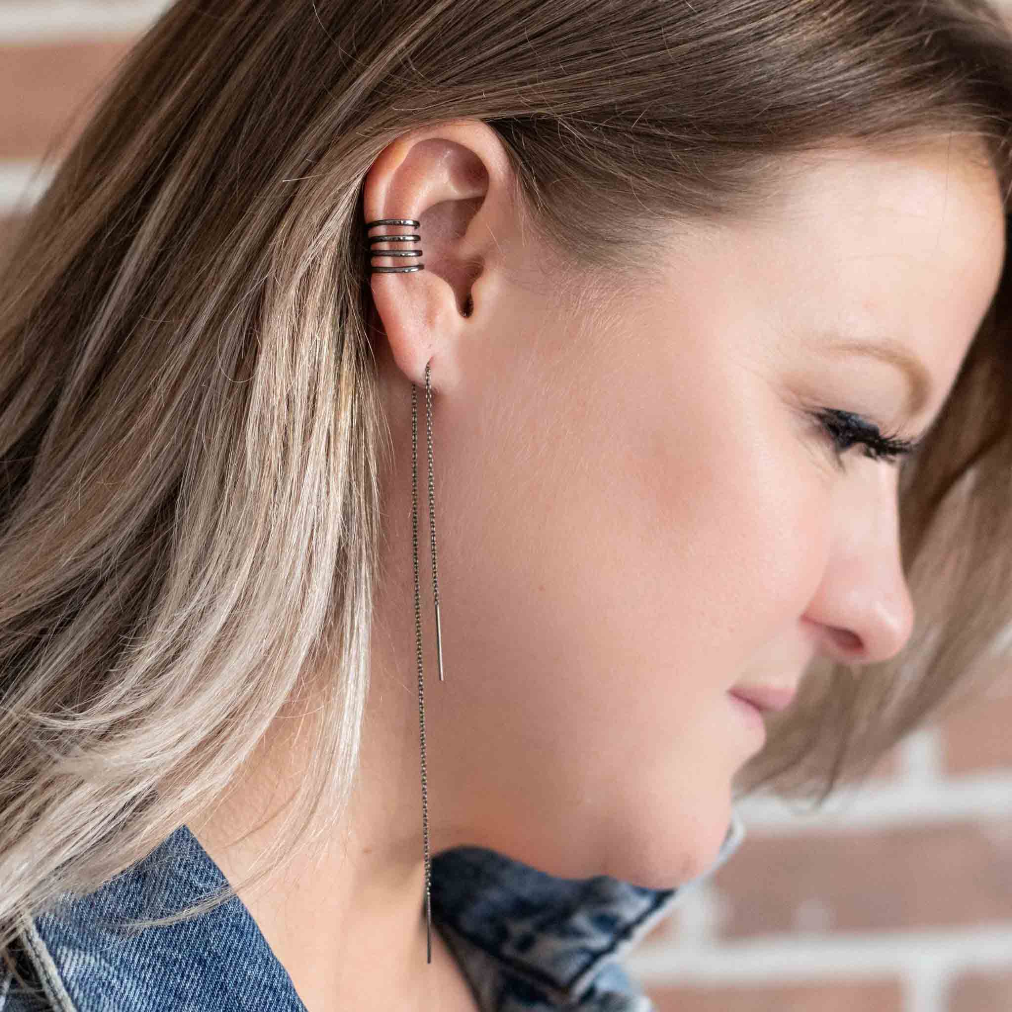 Four Band Ear Cuff - Image 4