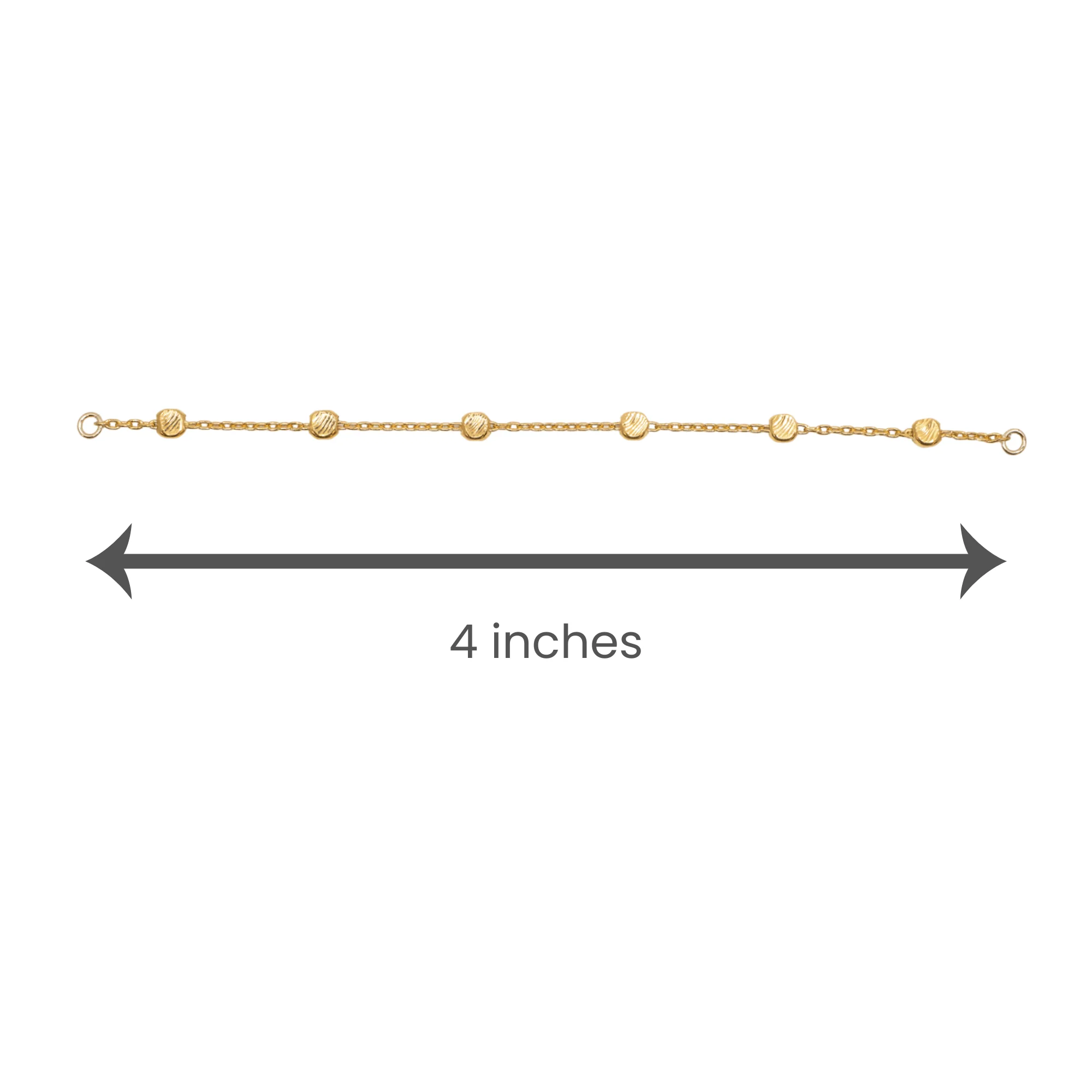 Long Satellite Disc Chain Connector - Image 3