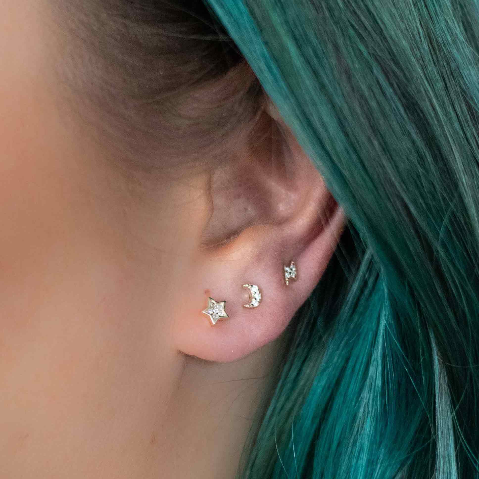 Celestial Earring Set - Set of 3 - Image 3