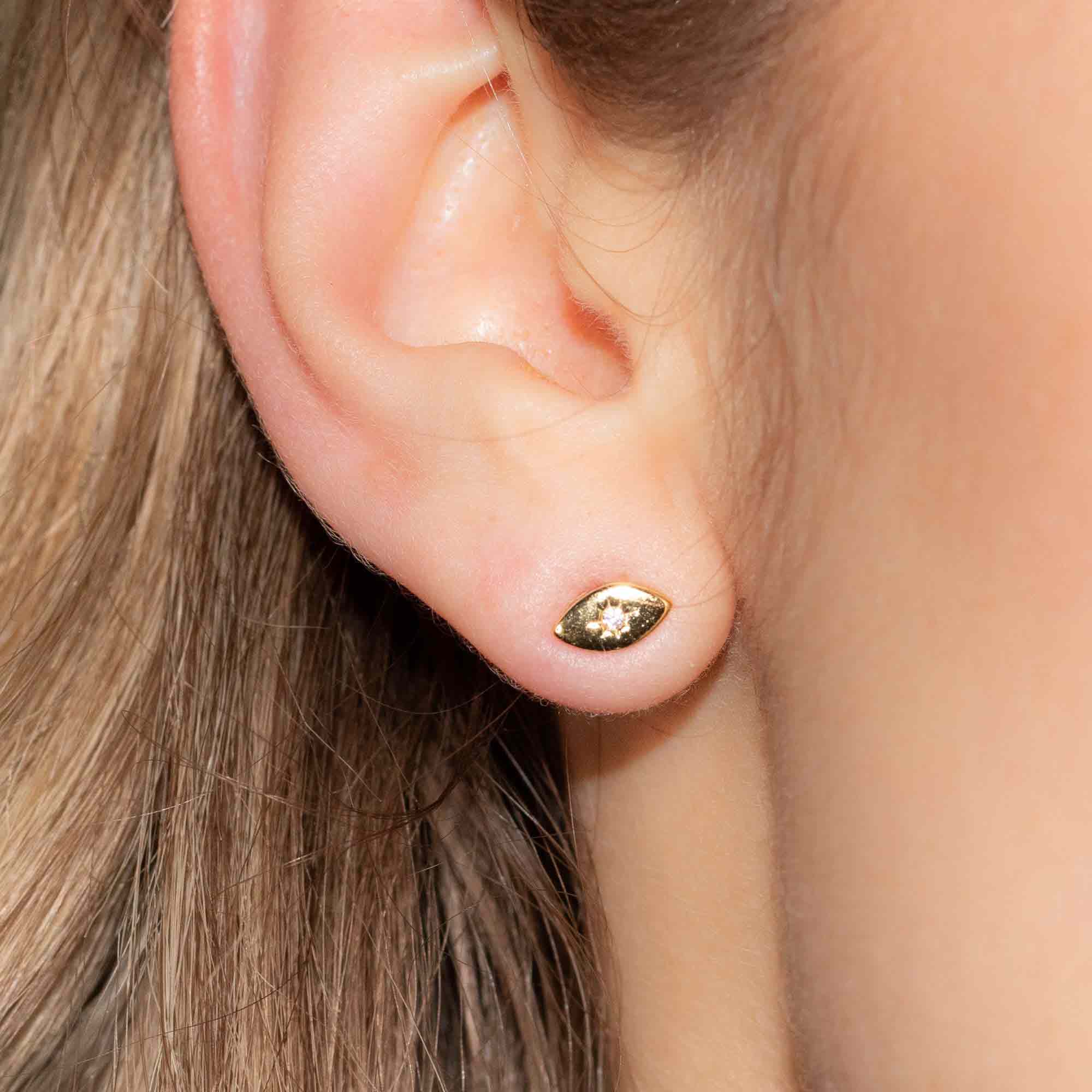 Hamsa + Evil Eye Earring Set - Image 3