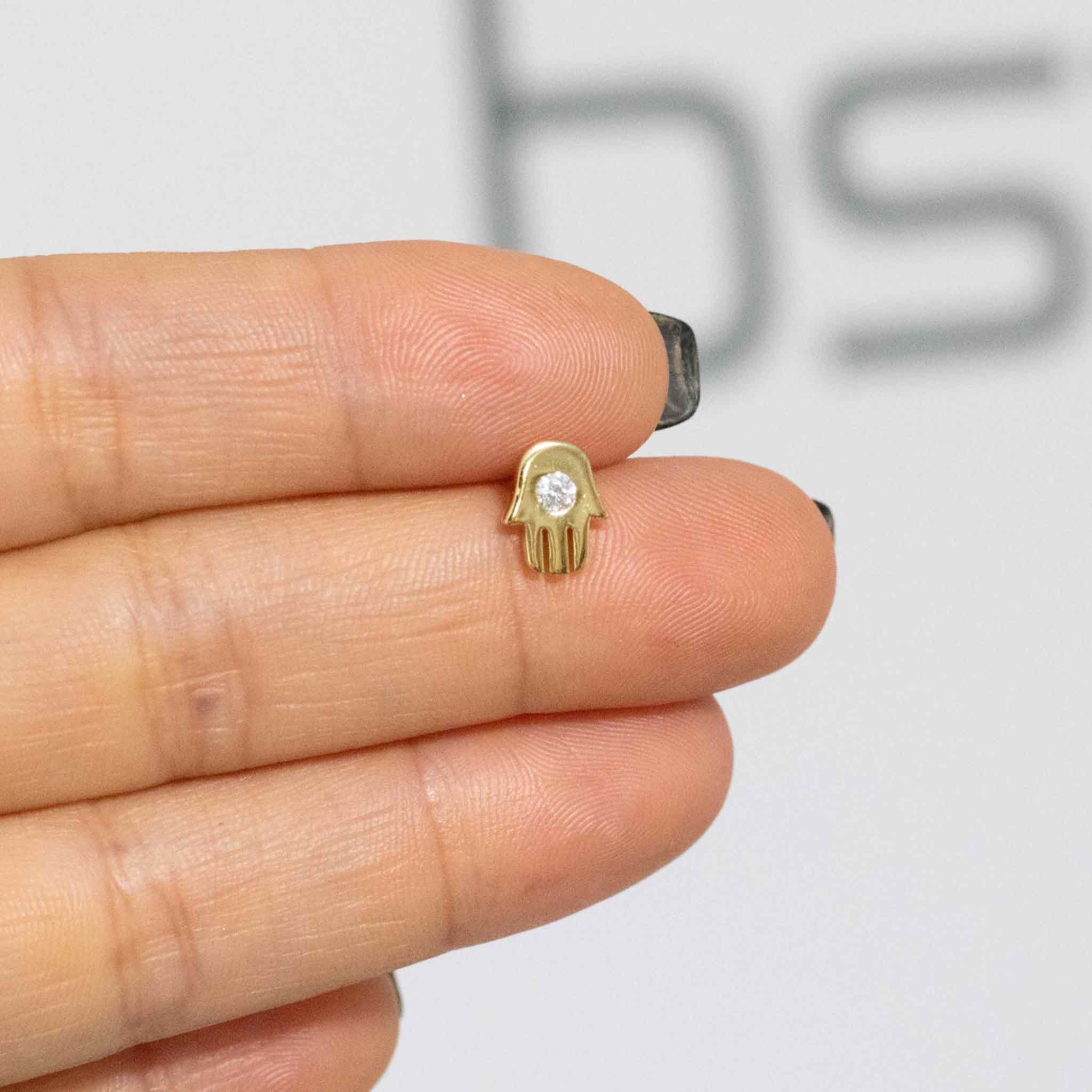 Hamsa Studs - Image 4