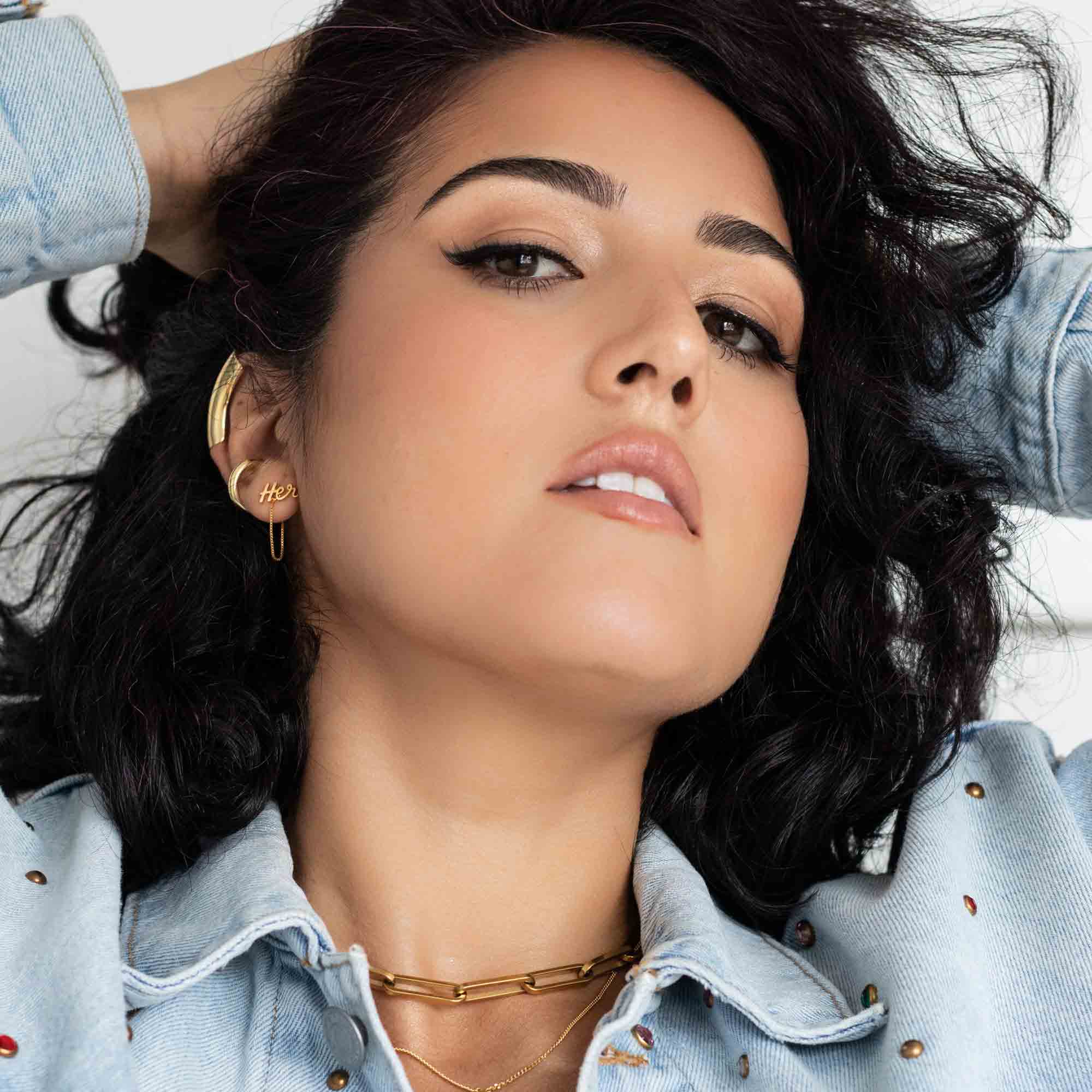 Bold Helix Ear Cuff - Image 3