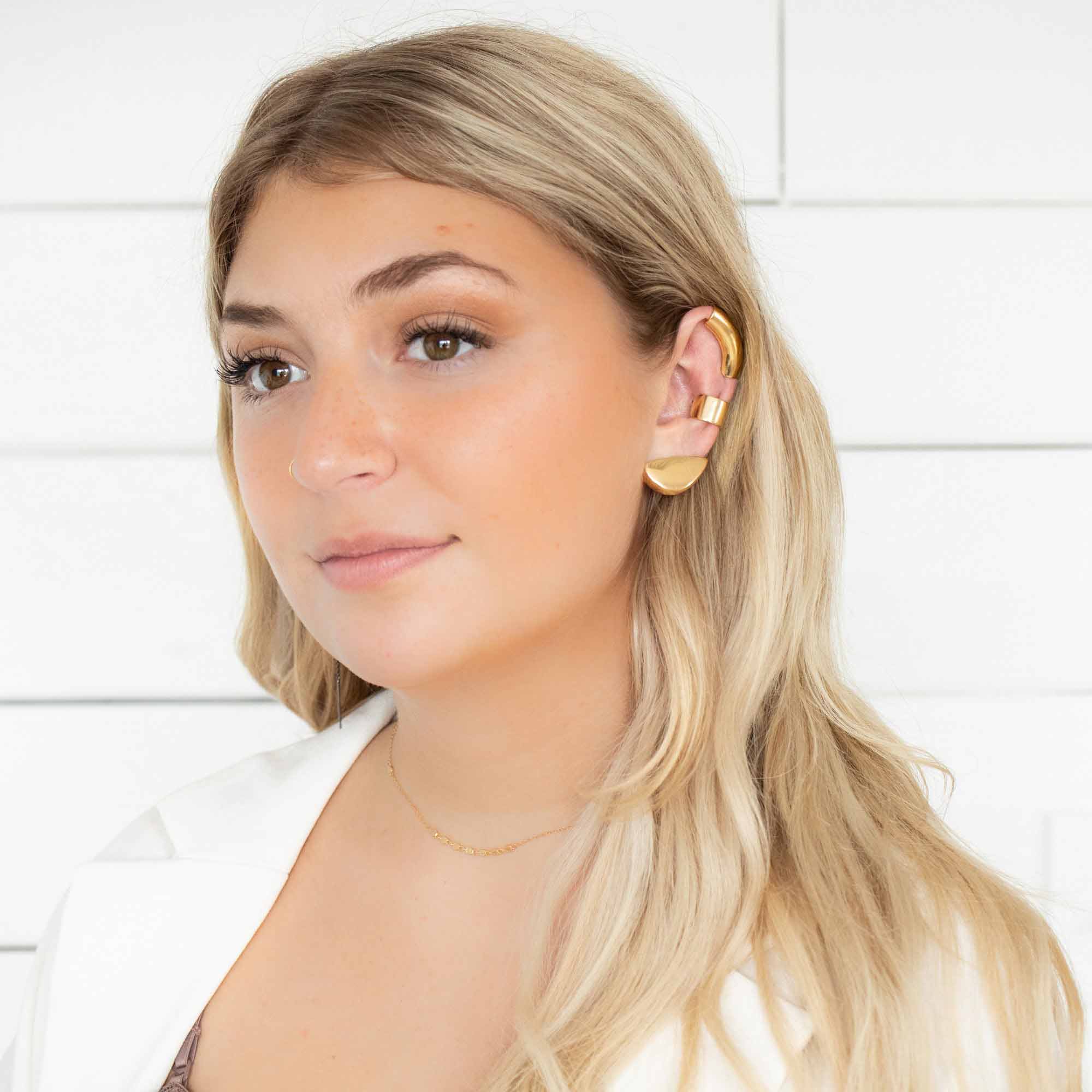 Bold Helix Ear Cuff - Image 4