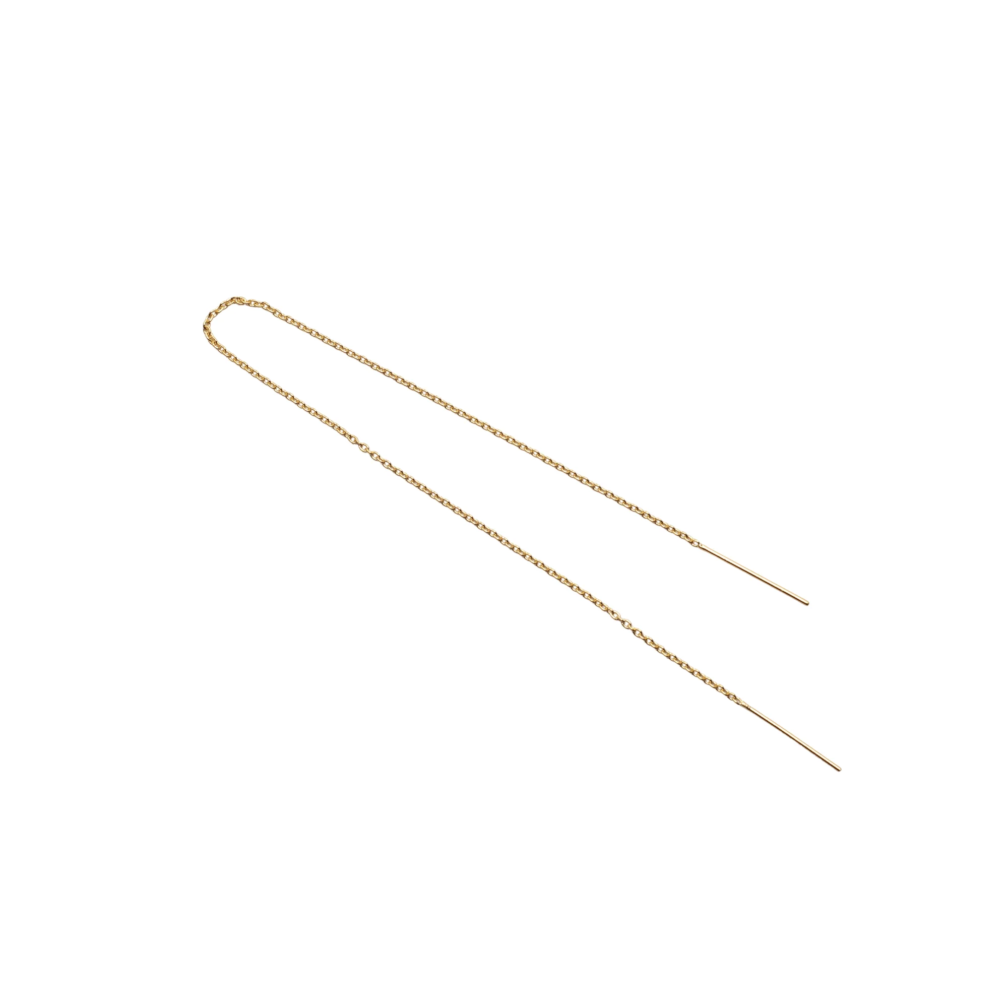 Ultra-Long Signature Threader Earring - Image 6