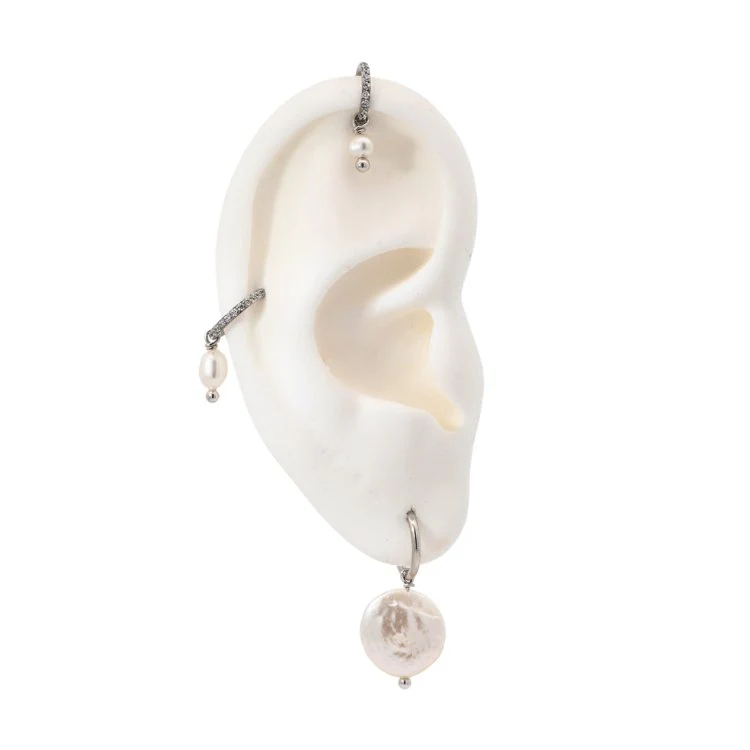 Pearl Medallion Charm - Image 4