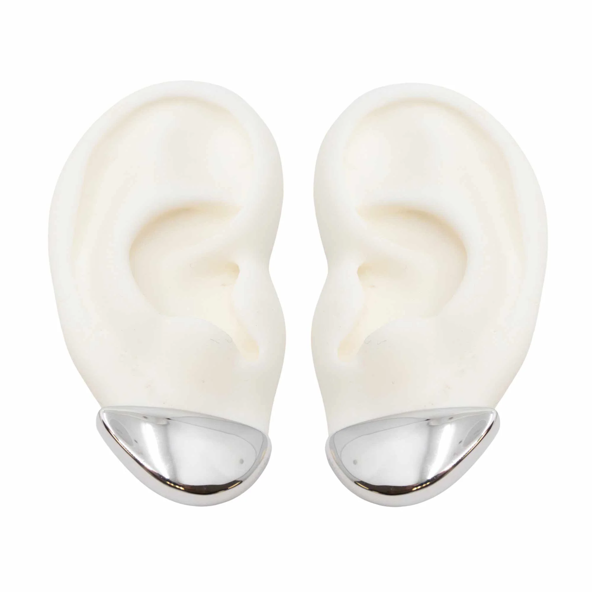 Bold Lobe Earrings - Image 3