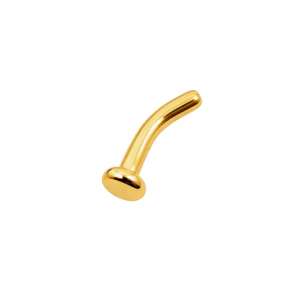 Threadless Curved Flat Back Barbell - Image 4