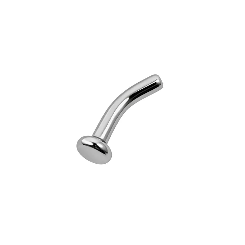 Threadless Curved Flat Back Barbell - Image 5
